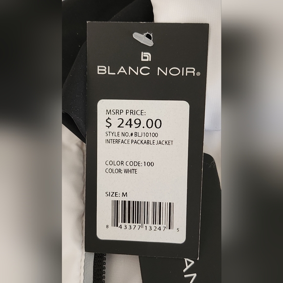 Blanc Noir Interface packable jacket - Picture 8 of 12